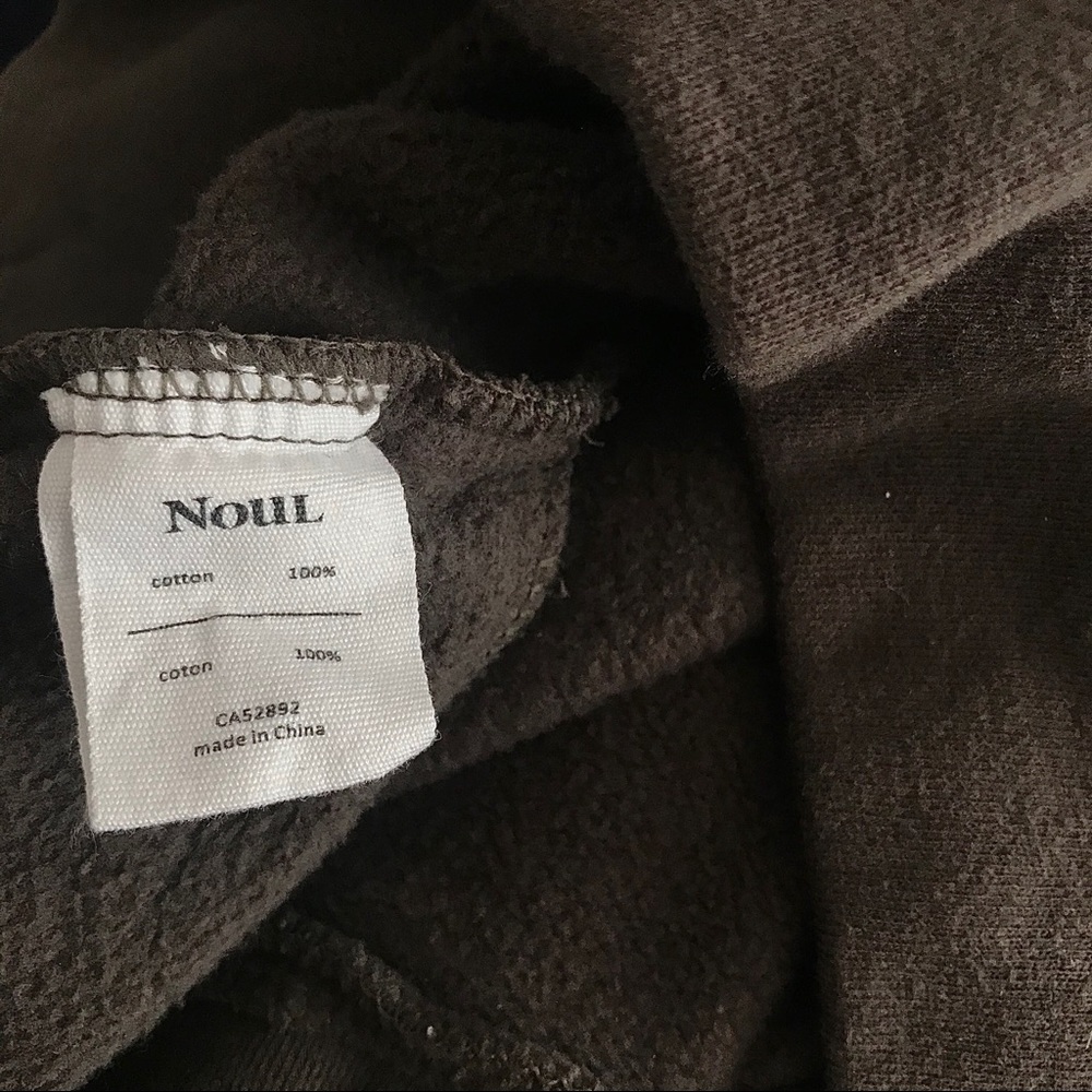 OAK + FORT Oversized Cropped Hoodie - Picture 6 of 6